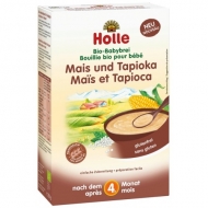 HOLLE kukuričná kaša s tapiokou (od ukončeného 4 mesiaca) HOLLE kukuričná kaša s tapiokou (od ukončeného 4 mesiaca)