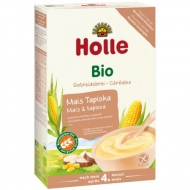 HOLLE kukuričná kaša s tapiokou (od ukončeného 4 mesiaca) HOLLE kukuričná kaša s tapiokou (od ukončeného 4 mesiaca)