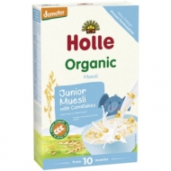 HOLLE celozrnné müsli s corn flakes (od 10 mesiaca) HOLLE celozrnné müsli s corn flakes (od 10 mesiaca)