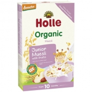 HOLLE celozrnné müsli s ovocím (od 10 mesiaca) HOLLE celozrnné müsli s ovocím (od 10 mesiaca)
