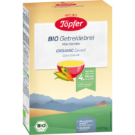 TÖPFER bio zeleninová kaša s mrkvou a kukuricou (od 4. mesiaca) TÖPFER bio zeleninová kaša s mrkvou a kukuricou (od 4. mesiaca)