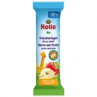 HOLLE Ovocná bio tyčinka jablko-hruška od 12. mesiaca HOLLE Ovocná bio tyčinka jablko-hruška od 12. mesiaca