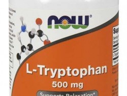 L-Tryptophan 500 mg Now Foods 