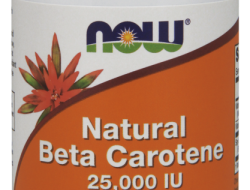 Natural Beta Carotene 25.000 IU Now Foods