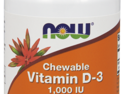 Vitamín D3 1000 IU Now Foods
