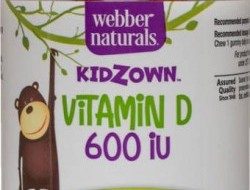 Vitamín D3 600 IU pre deti od 4 rokov