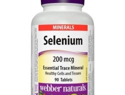 Selenium 200 mcg Webber Naturals