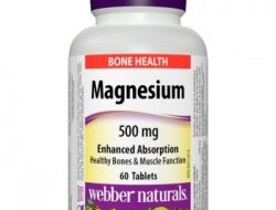 Magnesium 500 mg Webber Naturals