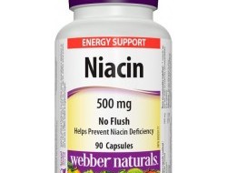 Niacin 500 mg Webber Naturals