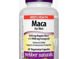 Maca for Men 1650 mg Webber Naturals