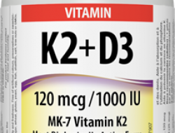 K2 + D3 vitamin Webber Naturals
