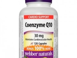 Coenzyme Q10 30 mg Webber Naturals