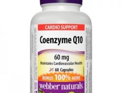 Coenzyme Q10 60 mg Webber Naturals