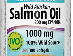 Omega-3 Salmon Oil 1000 mg Webber Naturals