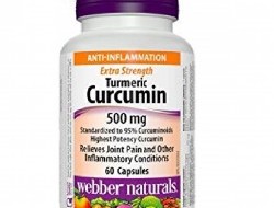 Turmeric Curcumin 500 mg Webber Naturals