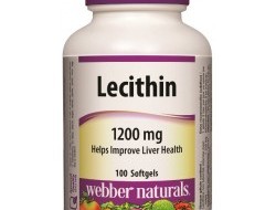 Lecithin 1200 mg Webber Naturals
