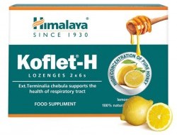 KOFLET-H pastilky na bolesť hrdla s príchuťou citrón