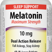 Melatonin 10 mg Webber Naturals