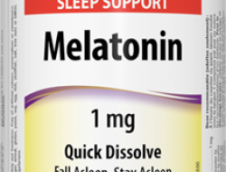 Melatonin 1 mg Webber Naturals