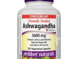 Ashwagandha KMS-66 300 mg Webber Naturals