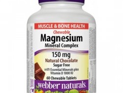 Magnesium Mineral Complex 150 mg Webber Naturals