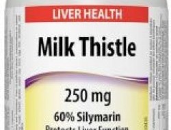Milk Thistle 250 mg Webber Naturals