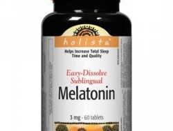 Melatonin 3 mg Holista Webber Naturals