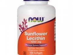 Sunflower Lecithin 1200 mg Now Foods