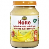 HOLLE detská výživa krupica, banán (od 6 mesiaca) HOLLE detská výživa krupica, banán (od 6 mesiaca)