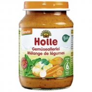 HOLLE detská výživa miešaná zelenina od 6 mesiaca HOLLE detská výživa miešaná zelenina od 6 mesiaca