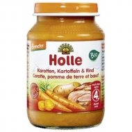 HOLLE detská výživa mrkva, zemiaky, hovädzie (od ukončeného 4 mesiaca) HOLLE detská výživa mrkva, zemiaky, hovädzie (od ukončeného 4 mesiaca)