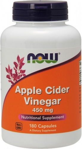 Apple Cider Vinegar 450 mg Now Foods