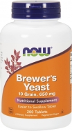 Brewer´s Yeast 650 mg Now Foods Brewer´s Yeast 650 mg Now Foods