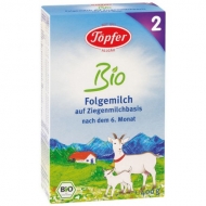 Topfer bio kozie mlieko 2 (od ukončeného 6. mesiaca) Topfer bio kozie mlieko 2 (od ukončeného 6. mesiaca)