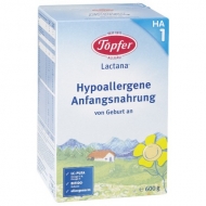 Topfer Lactana HA 1 (Hypoalergénna výživa od narodenia) Topfer Lactana HA 1 (Hypoalergénna výživa od narodenia)