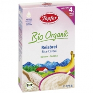 Topfer ryžová kaša s banánom od 4. mesiaca Topfer ryžová kaša s banánom od 4. mesiaca