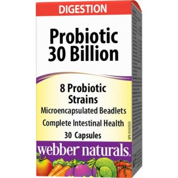 Probiotic 30 Billion Webber Naturals