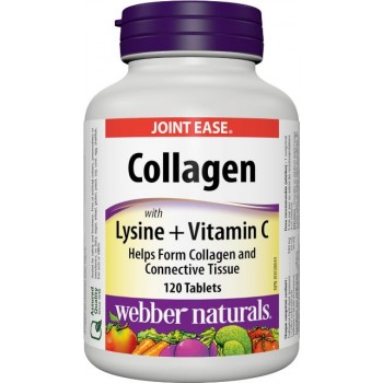 Collagen, Lysine, Vitamín C Webber Naturals