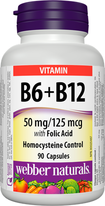 B6 + B12, Folic Acid Webber Naturals