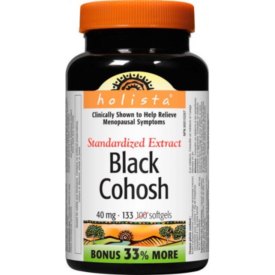 Black Cohosh 40 mg Holista ber Naturals Evitaminy.sk