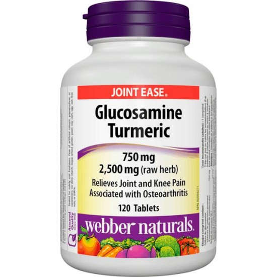 Glucosamine, Turmeric 750 mg ber Naturals Evitaminy.sk
