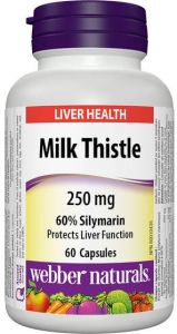 Milk Thistle 250 mg Webber Naturals